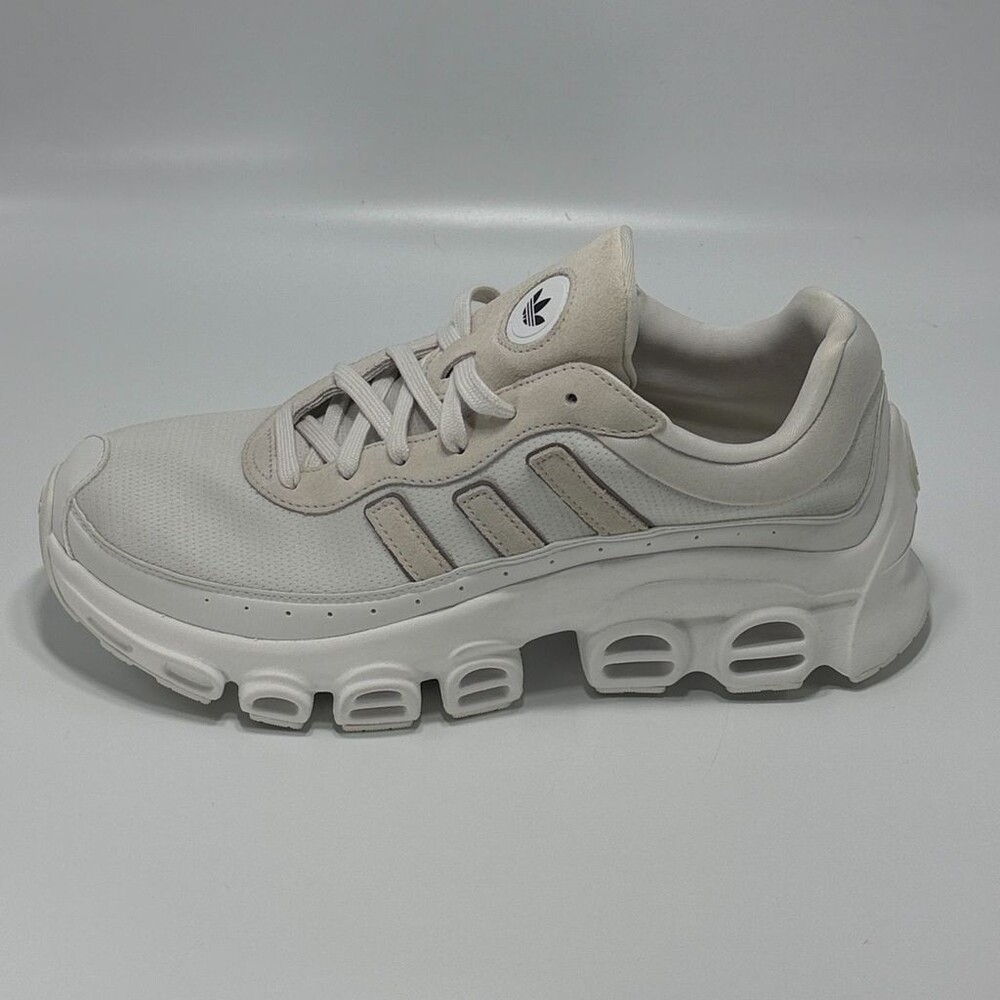 Mens Adidas AdiFOM Megaride Crystal White IE4048 Size 10 White Casual Suede